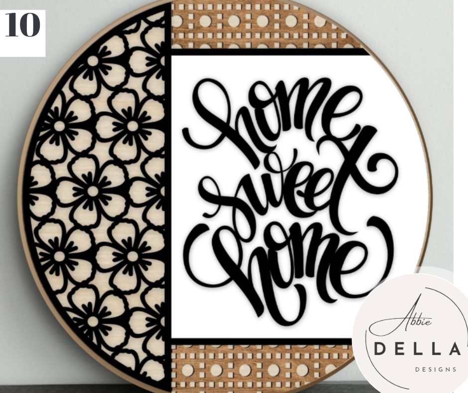 DIY KIT- Summer Round Sign