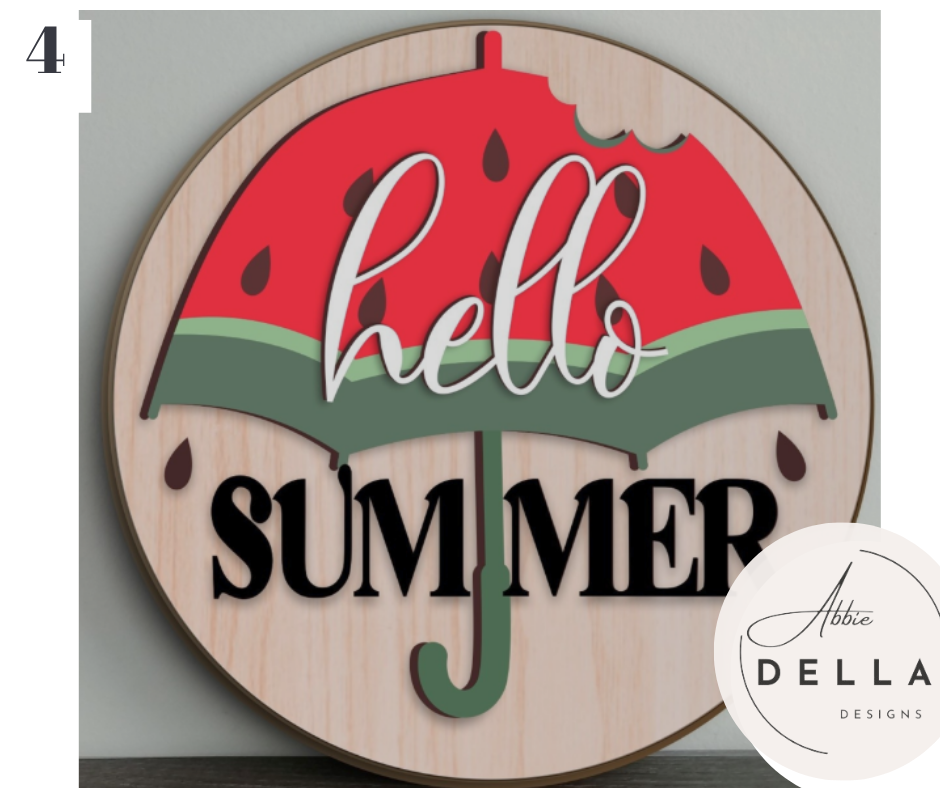 DIY Summer Sign Kits