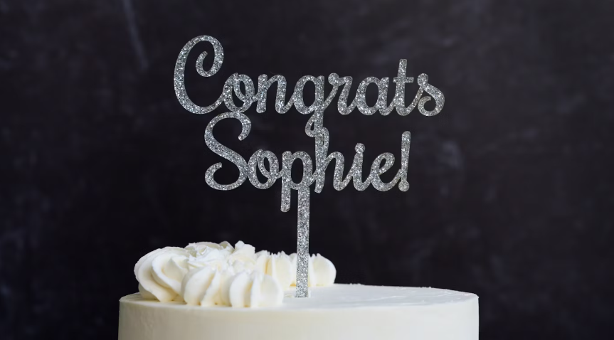Personalized Cake Toppers