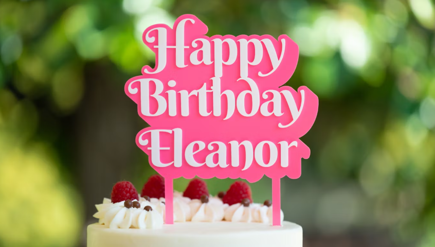 Personalized Cake Toppers