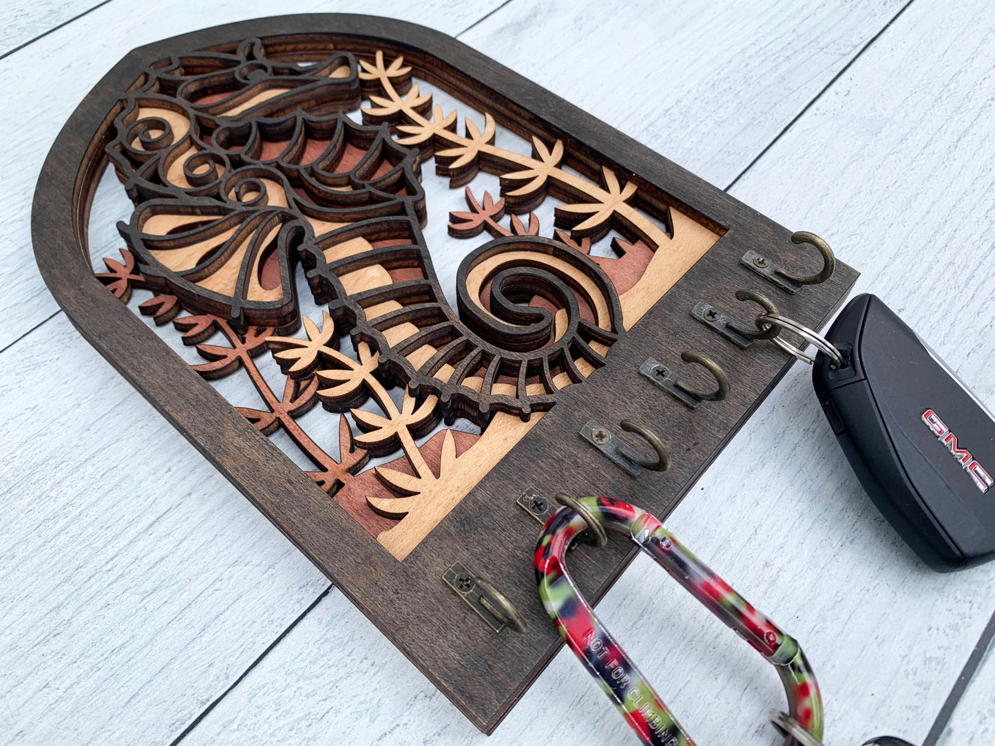 Wooden Arch Key Hanger