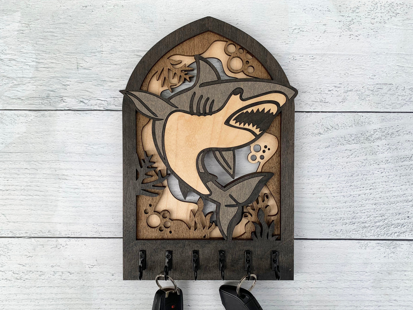 Wooden Arch Key Hanger